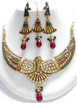 Polki Jewellery Set